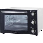 OCEANIC OCEAMF20S2 - Minifour électrique 20L silver - 1380W - Grill rotissoire - Convection naturelle