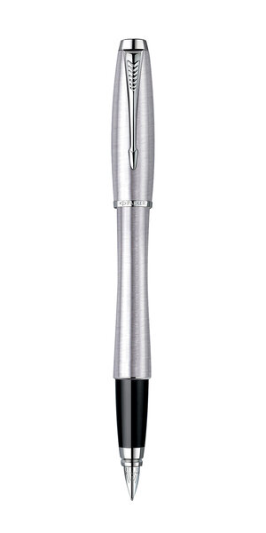 PARKER Urban Stylo plume, métro métallique, plume moyenne, Attributs Chromés