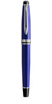 WATERMAN Expert Stylo plume, bleu, plume moyenne, cartouche d’encre bleue, Coffret cadeau