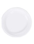 Assiette plastique diamètre 22cm (colis de 1000 assiettes)