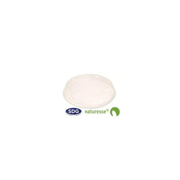 Couvercle PLA Biodégradable Transparent pour Bol 350 - SDG - Lot de 500 - Acide polyactique (PLA)