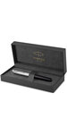 PARKER Sonnet Essentiel Stylo plume, Noir, Plume moyenne, encre bleue, Coffret cadeau