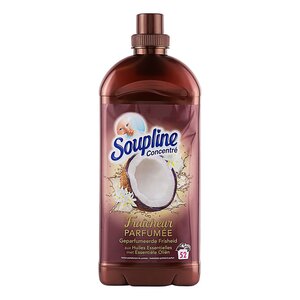 Soupline Adoucissant Concentré Fraîcheur aux Huiles Essentielles Coco 1,3L (lot de 3)