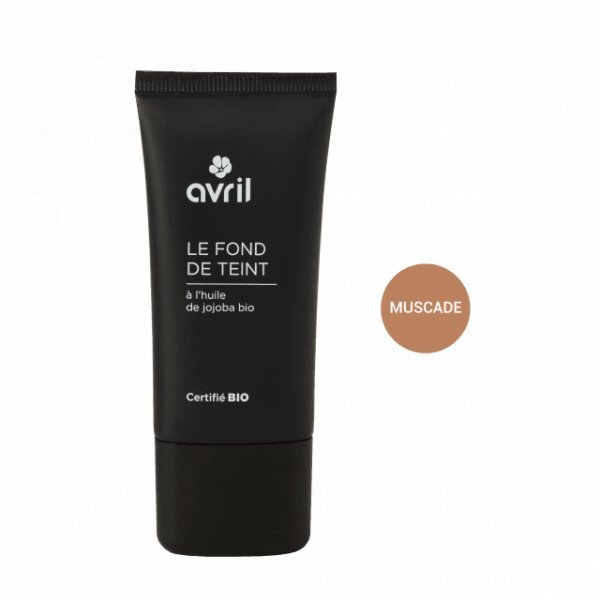 Avril - Fond De Teint 30 ml Certifié Bio - Muscade