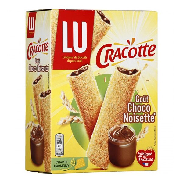 LU Cracotte Goût Choco Noisettes 200g (lot de 6)