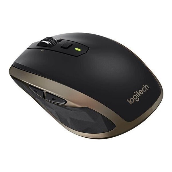 LOGITECH Souris Darkfield MX Anywhere 2 - Bluetooth/Radio Fréquence - USB - Sans fil - 1600 dpi - Roulettes avec frein