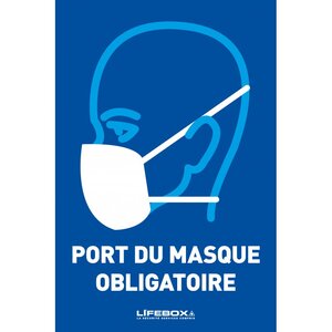 5 Panneaux Affichage pour COVID 19