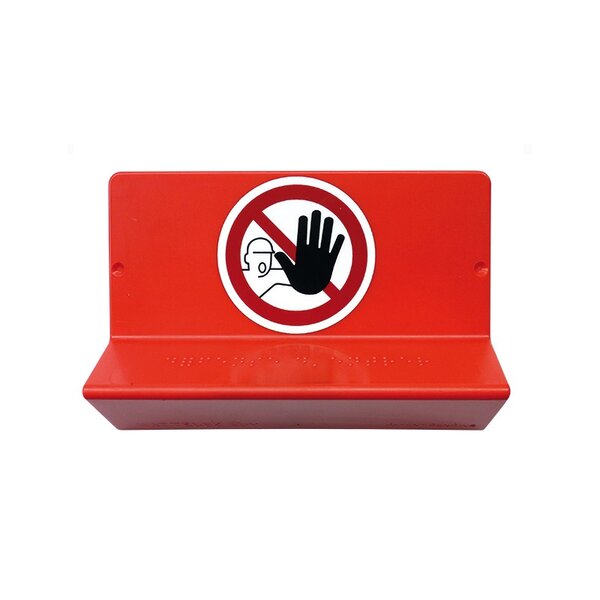 Signalisation en braille "accès interdit"