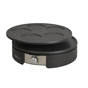 KITCHEN CHEF KSLW-170F Crepiere double plaque - Noir