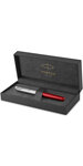 PARKER Sonnet Essentiel Stylo plume, Rouge, Plume moyenne, encre bleue, Coffret cadeau