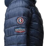 NORTHVALLEY Doudoune fine Mylan Homme Bleu Chiné