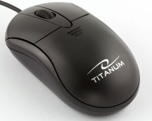 Souris Filaire Esperanza Titanum Marlin TM110K (Noir)