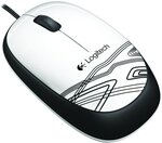 Souris filaire Logitech M105 (Blanc)