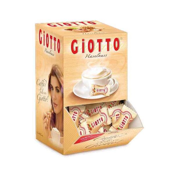 Présentoir de 120 Mini biscuits GIOTTO Noisette sans chocolat FERRERO