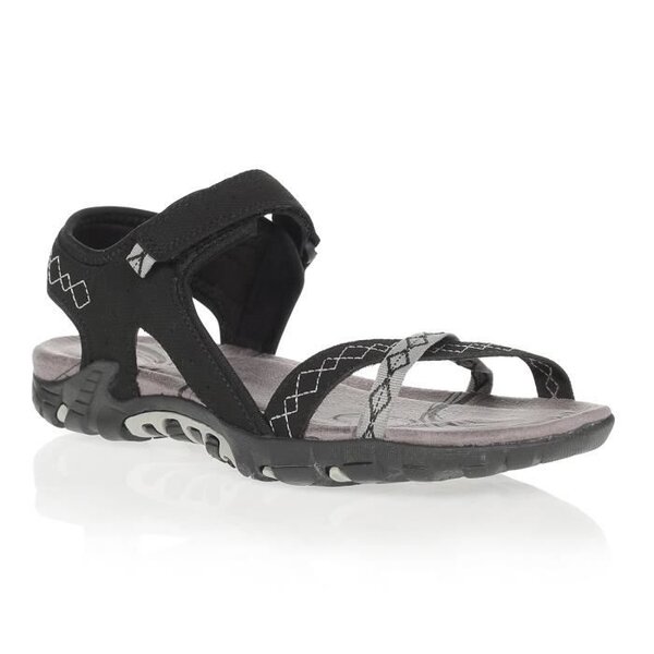 WANABEE Sandales de randonnée Sand 200 - Femme - Noir