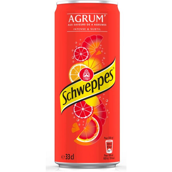 Agrumes Boîtesde 33 cl (Lot de 24)