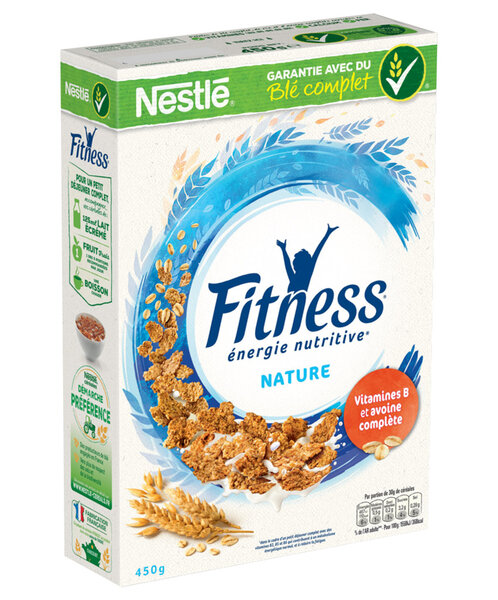 Nestlé Fitness Nature 450g (lot de 4)