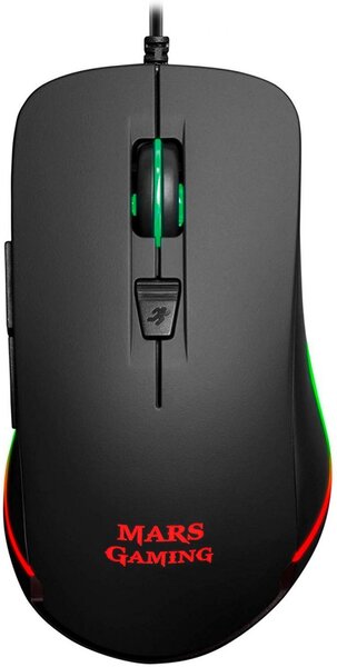 Souris filaire Gamer Mars Gaming MM118 RGB (Noir)
