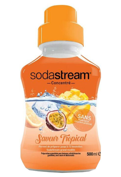 Sodastream Concentré Saveur Tropical 500ml (lot de 8)