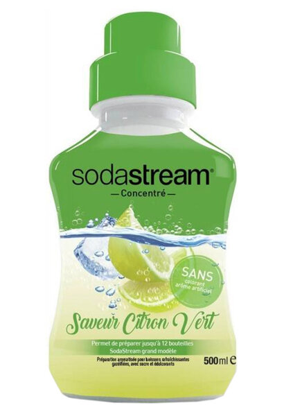 Sodastream Concentré Saveur Citron Vert 500ml (lot de 7)