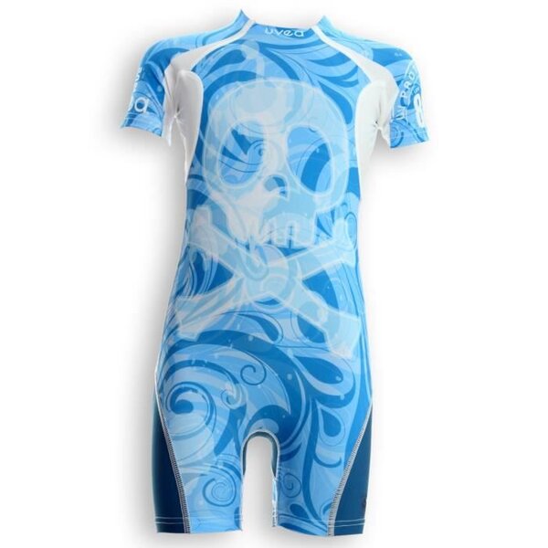 UVEA Combinaison maillot de bain kidsguard anti UV 80+ Manly - Taille 2/4 ans - Imprimé booo