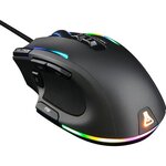 THE G-LAB Souris Gaming RGB - 7200 DPI - Programmable - Noire