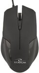 Souris Filaire Esperanza Titanum Goblin TM106 (Noir)