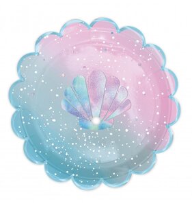 Lot de 8 assiettes - Sirène