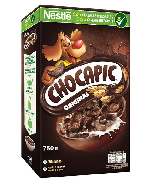 Nestlé Neslté Chocapic Original Chocolat Maxi Format 750g (lot de 4)