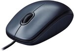 Souris filaire<BR>Logitech M100 (Noir/Gris)