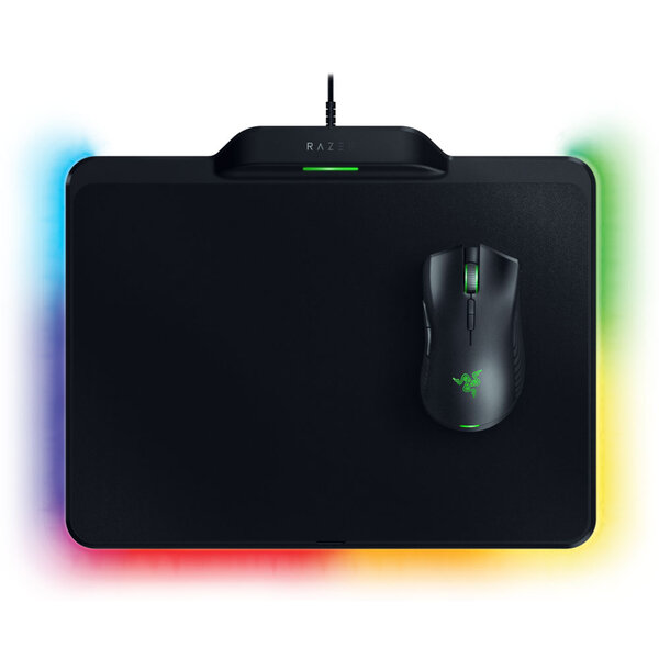 Razer Mamba HyperFlux et Firefly, HyperFlux Bundle, Souris sans Fil avec Tapis d'Alimentation