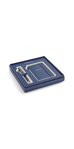 WATERMAN coffret cadeau, stylo bille Expert noir mat + carnet
