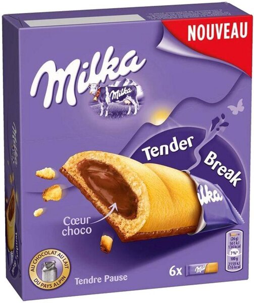 Milka Tender Break 156g (lot de 3)