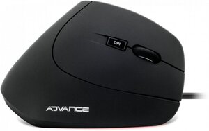 Souris filaire Advance Verticale Plus (Noir)