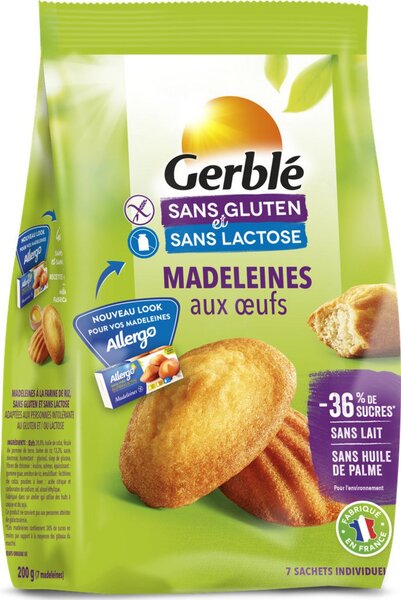 Gerble Madeleine sans gluten