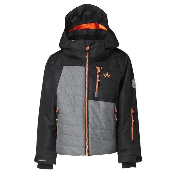 WANABEE Veste de ski CYRO 200 JKT - Enfant - Noir