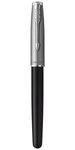 PARKER Sonnet Essentiel Stylo plume, Noir, Plume moyenne, encre bleue, Coffret cadeau