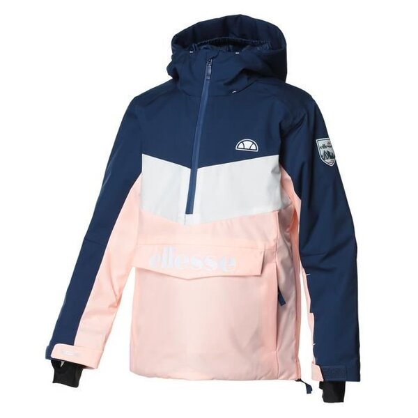 ELLESSE Blouson veste de ski 1/2 zip Aquila JKT - Enfant fille - Rose