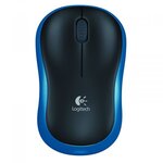 Souris sans fil Logitech M185 (Bleu/Noir)