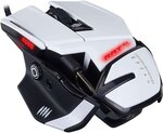 Souris filaire Gamer MadCatz RAT 4+ (Blanc)