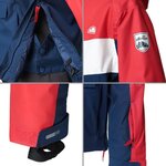 ELLESSE Blouson de ski 1/2 zip Aquila JKT - Enfant garçon - Rouge