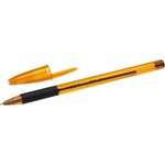 Stylo bille ORANGE GRIP Pointe Fine 0,7mm Encre Noire x 20 BIC