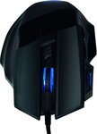 Souris filaire Gamer LogiLink + Tapis de souris (Noir)