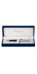 WATERMAN Hemisphere Deluxe Stylo bille, noir, pointe Moyenne, attributs palladium, Ecrin