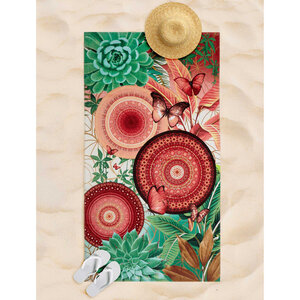 HIP Serviette de plage JIMENA 100x180 cm Multicolore