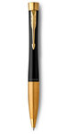 PARKER Urban Stylo Bille, Noir Mat, recharge bleue pointe moyenne, Coffret cadeau