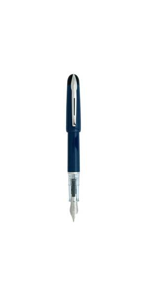 WATERMAN Kultur - Stylo plume, Reflectis bleu marine, Attributs Chromés, plume fine