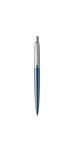 PARKER Jotter Set Duo : stylo bille acier, stylo bille Waterloo bleu + bloc notes