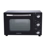 OCEANIC OCEAMF20S2 - Minifour électrique 20L silver - 1380W - Grill rotissoire - Convection naturelle