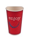 Gobelet carton impression ENJOY 25cl (colis de 2000 gobelets)